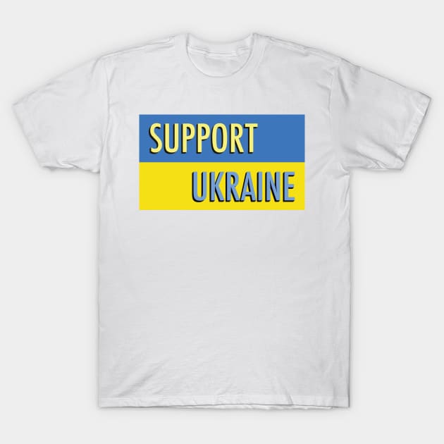 Support Ukraine T-Shirt by sparkling-in-silence